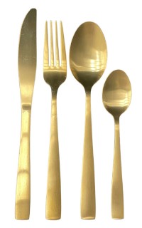 Gold Cutlery Range