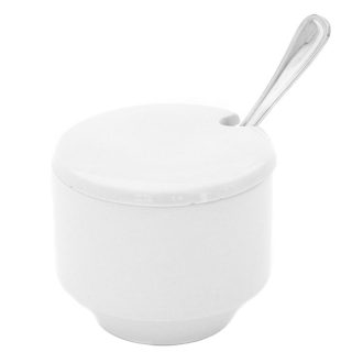 Sugar Bowl - White China