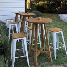 Timber Cocktail Bar Table