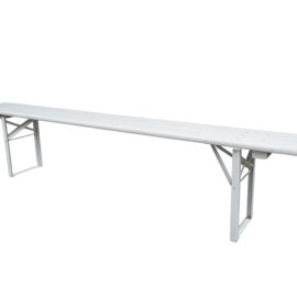 Vintage Whitewash Bench Seat